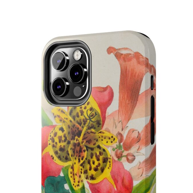Peacock and Trumpet Flower Phone Case - Image 24