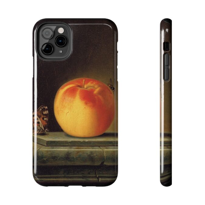 Peach & Butterfly Still Life Phone Case - Image 9