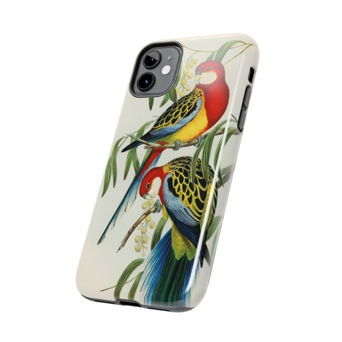Two Parakeets Phone Case - Image 3