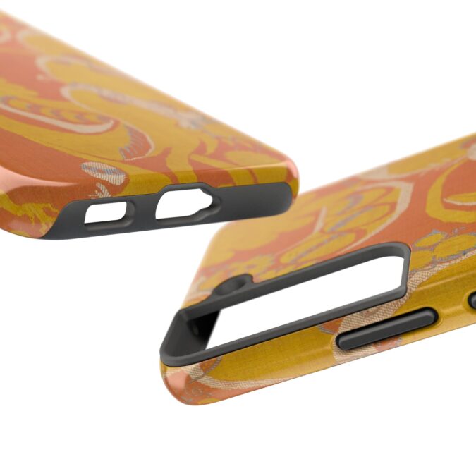 Orange & Yellow Swirl Phone Case - Image 79
