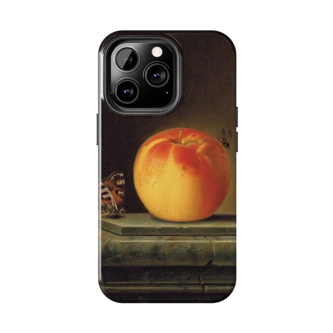 Peach & Butterfly Still Life Phone Case - Image 38