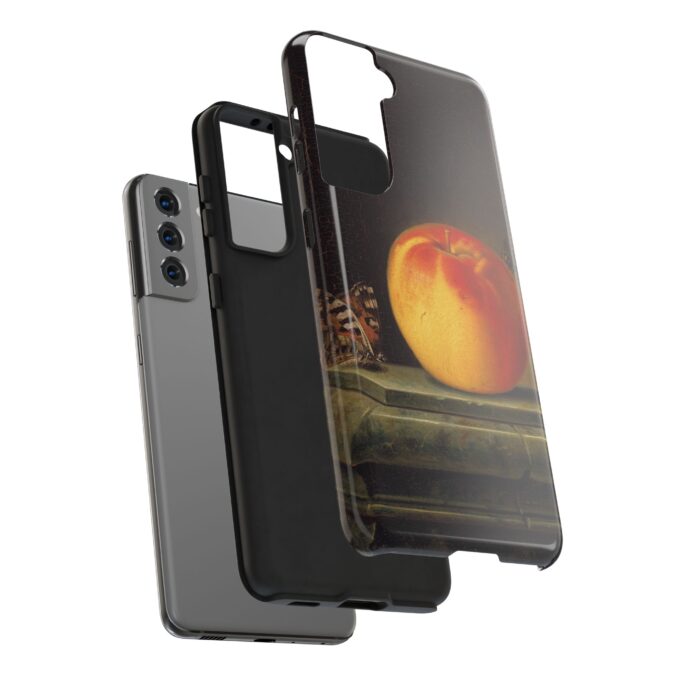 Peach & Butterfly Still Life Phone Case - Image 96