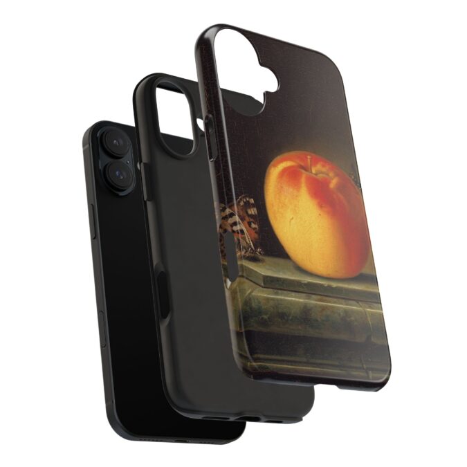 Peach & Butterfly Still Life Phone Case - Image 80