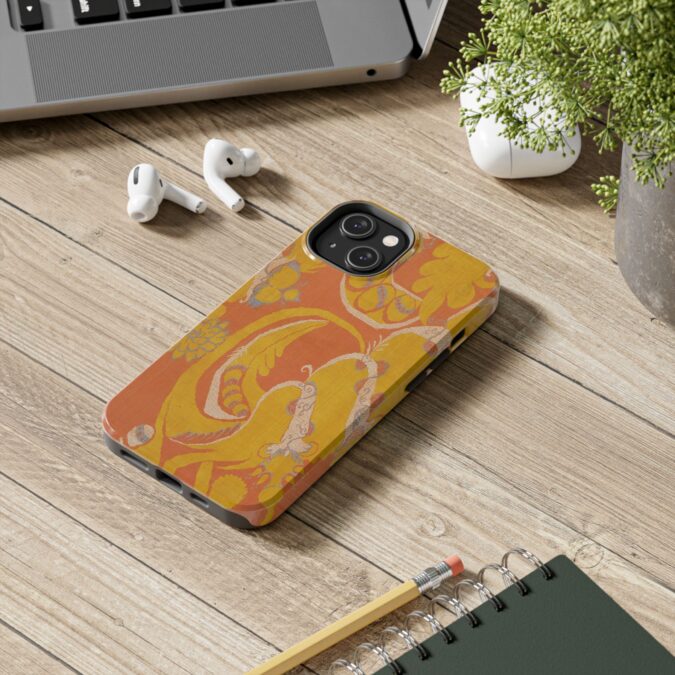 Orange & Yellow Swirl Phone Case - Image 46