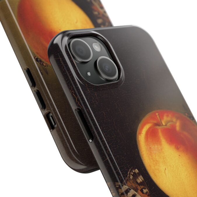 Peach & Butterfly Still Life Phone Case - Image 62