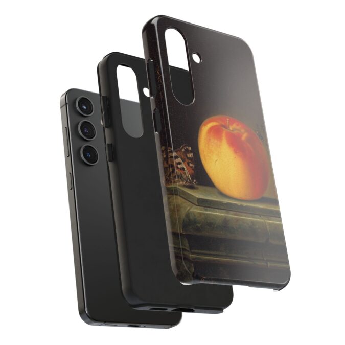 Peach & Butterfly Still Life Phone Case - Image 84