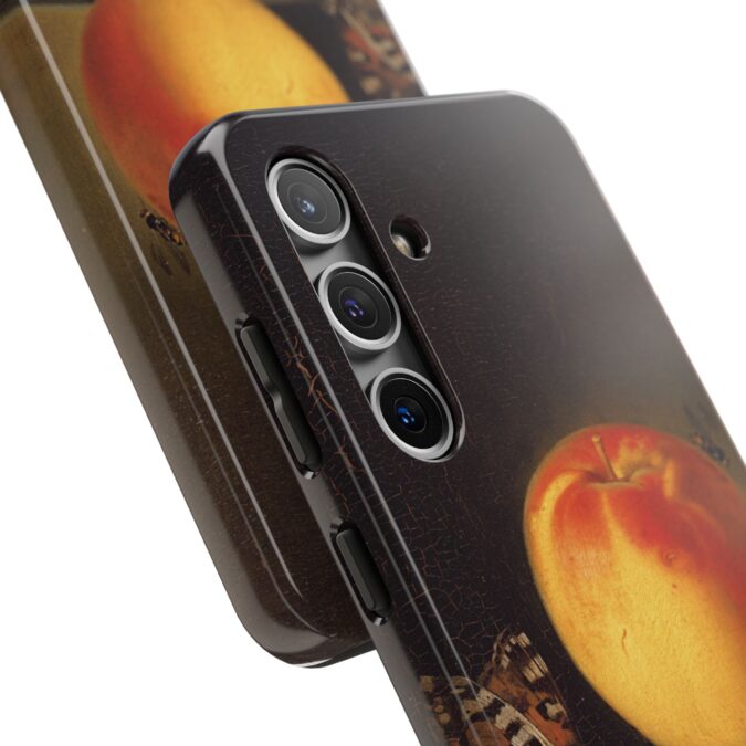 Peach & Butterfly Still Life Phone Case - Image 82