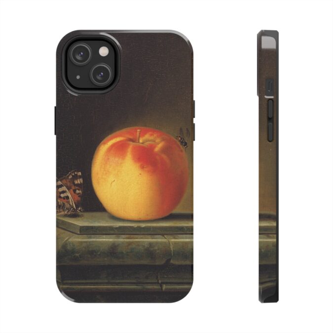 Peach & Butterfly Still Life Phone Case - Image 51