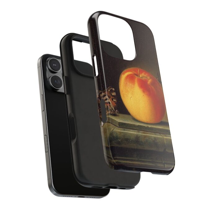 Peach & Butterfly Still Life Phone Case - Image 71