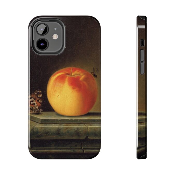 Peach & Butterfly Still Life Phone Case - Image 13