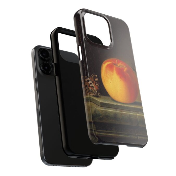 Peach & Butterfly Still Life Phone Case - Image 68