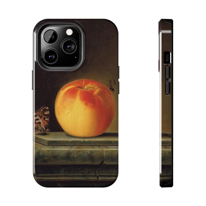 Peach & Butterfly Still Life Phone Case - Image 37
