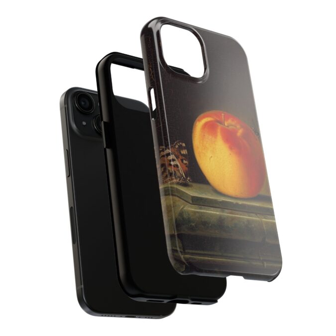 Peach & Butterfly Still Life Phone Case - Image 56