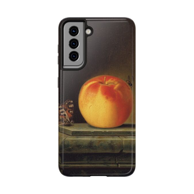 Peach & Butterfly Still Life Phone Case - Image 93