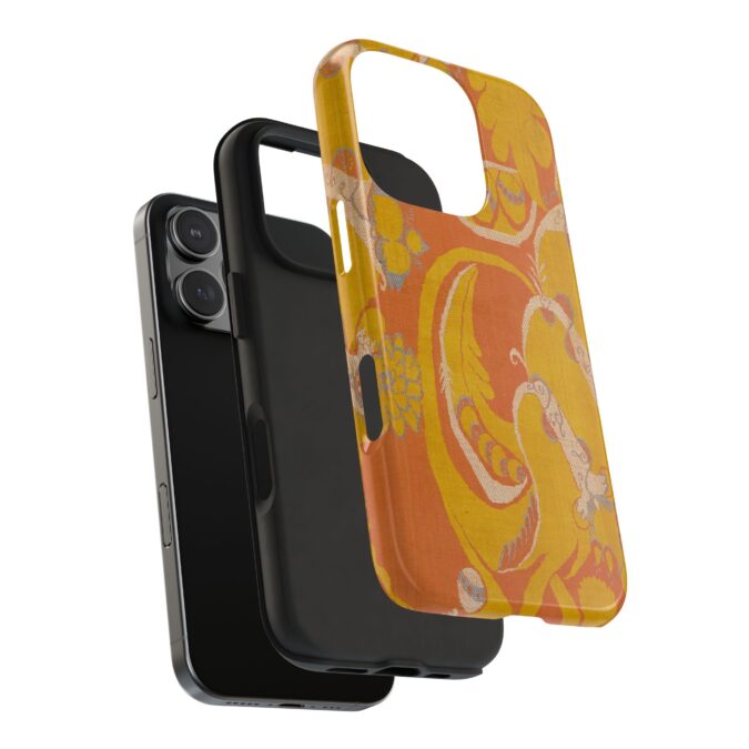 Orange & Yellow Swirl Phone Case - Image 87