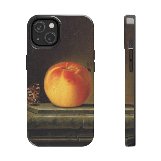 Peach & Butterfly Still Life Phone Case - Image 45