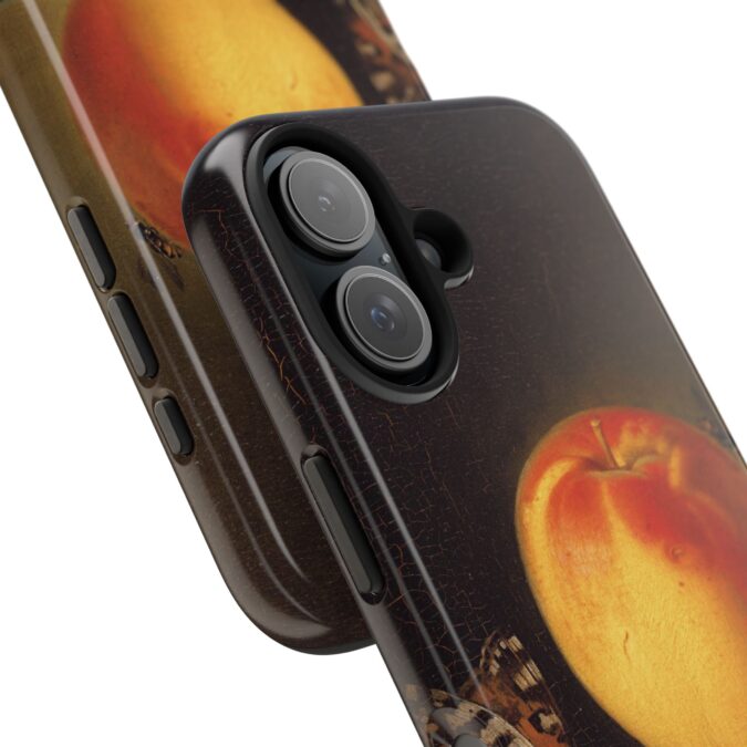 Peach & Butterfly Still Life Phone Case - Image 76