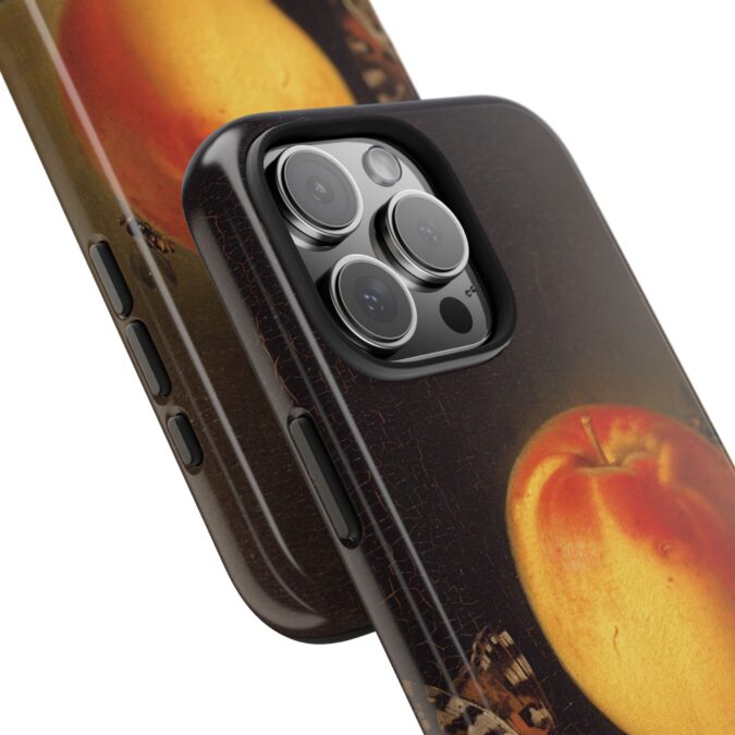 Peach & Butterfly Still Life Phone Case - Image 73
