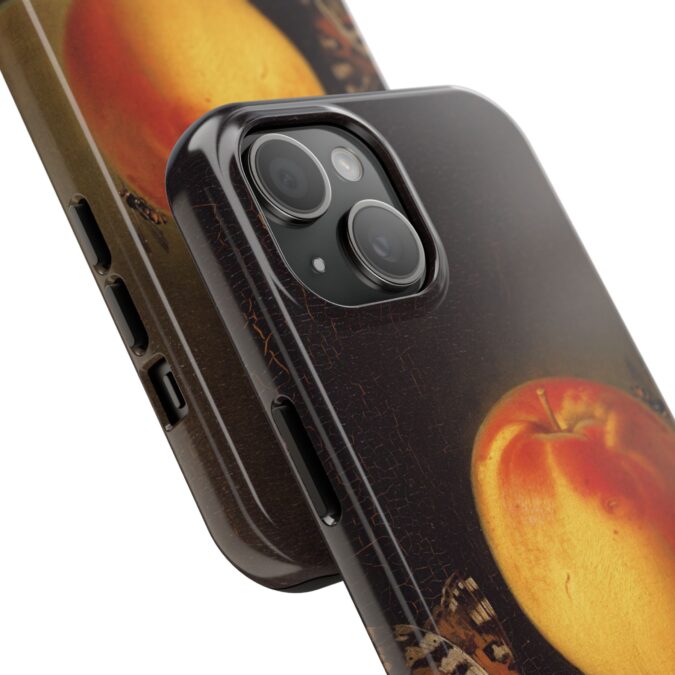 Peach & Butterfly Still Life Phone Case - Image 54