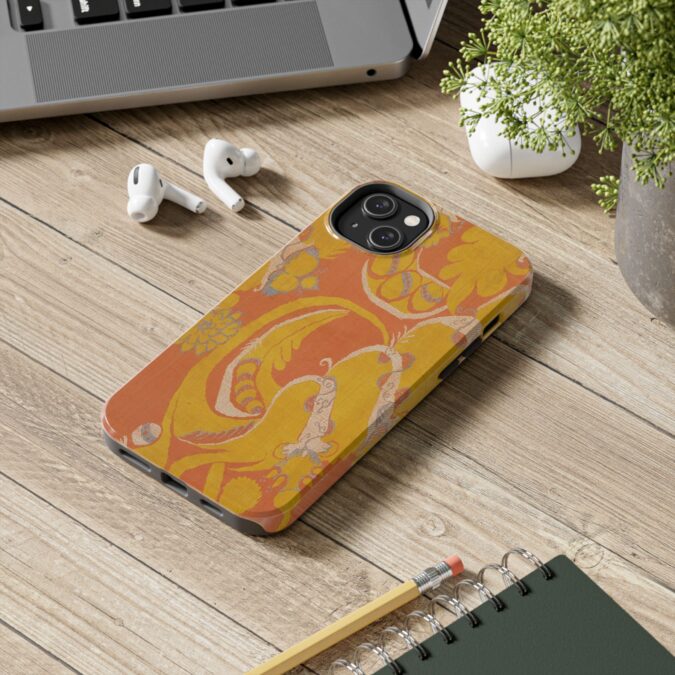 Orange & Yellow Swirl Phone Case - Image 52