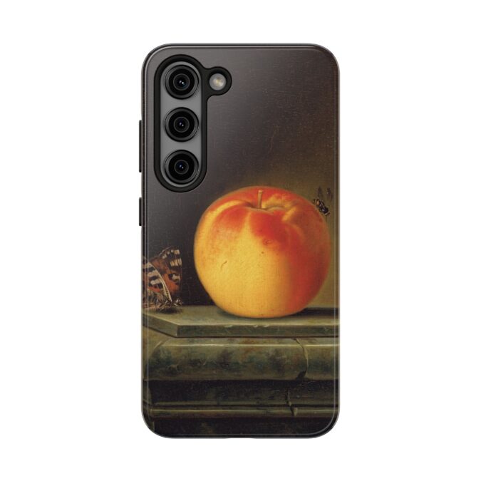 Peach & Butterfly Still Life Phone Case - Image 85