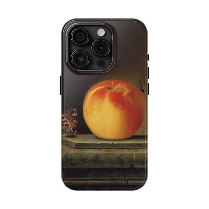Peach & Butterfly Still Life Phone Case - Image 57