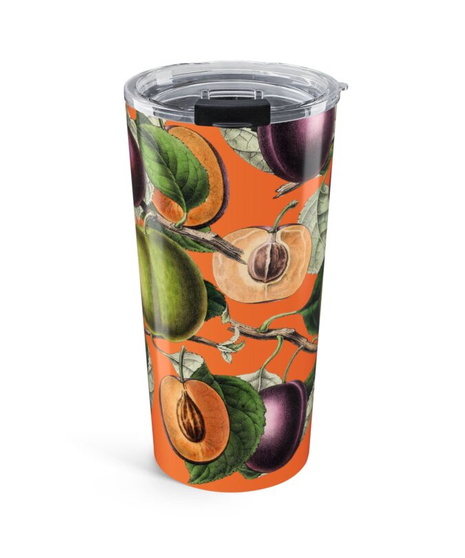 Plums Tumbler - Orange