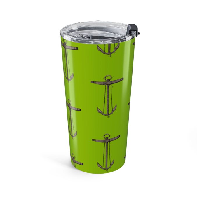 Anchor Tumbler  - Lime Green - Image 3
