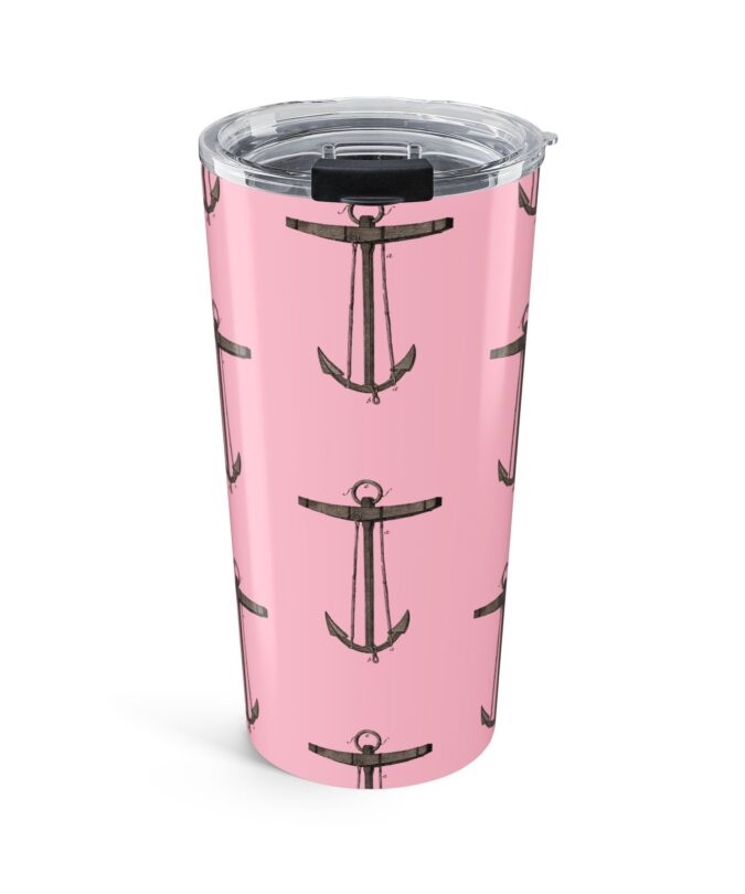 Anchor Tumbler  - Pale Pink