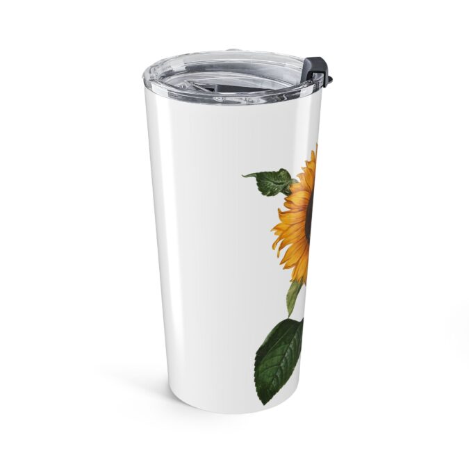 Sunflower Tumbler - White - Image 3