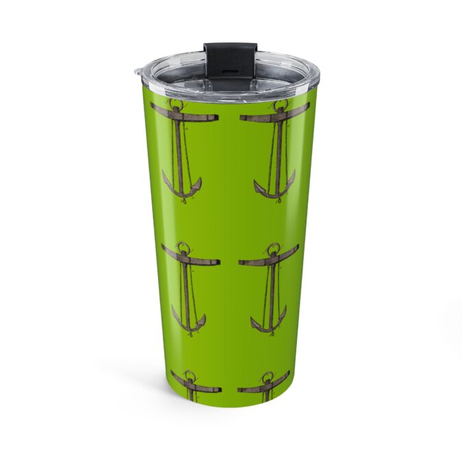 Anchor Tumbler  - Lime Green - Image 2