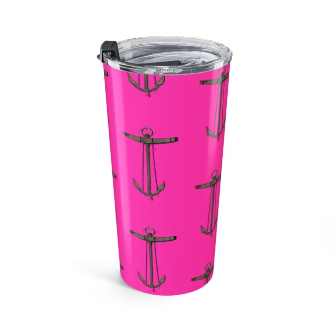 Anchor Tumbler  - Bright Magenta - Image 4