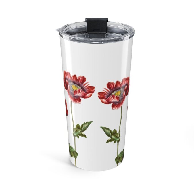 Poppy Tumbler  - White - Image 2
