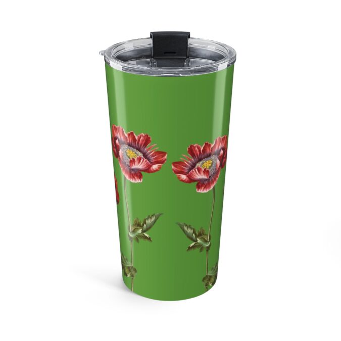 Poppy Tumbler  - Green - Image 2