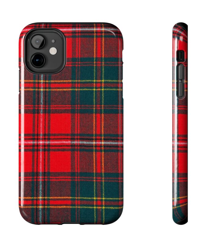 Tartan Phone Case - Hay