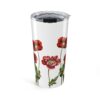 Poppy Tumbler  - White