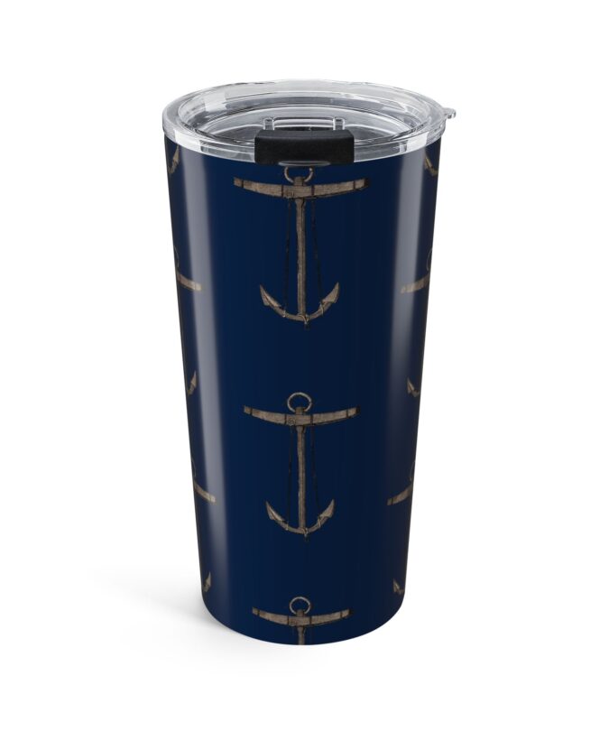 Anchor Tumbler  - Navy
