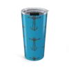 Anchor Tumbler  - Turquoise