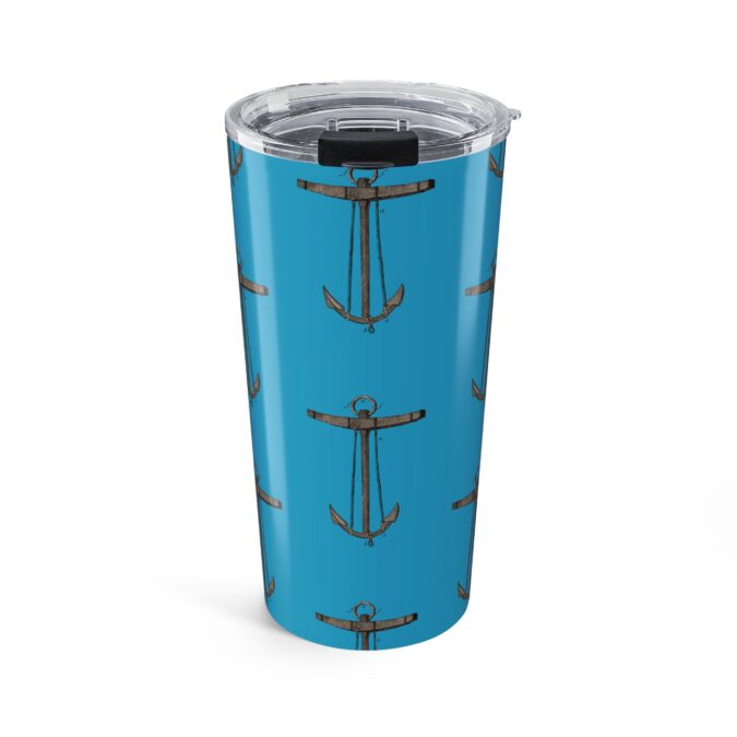Anchor Tumbler  - Turquoise