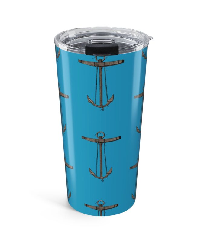 Anchor Tumbler  - Turquoise