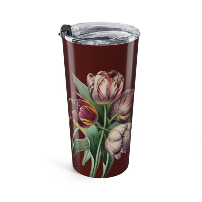 Purple Tulips Tumbler - Mulberry - Image 3