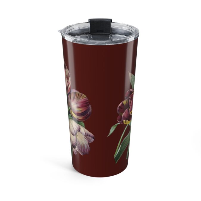 Purple Tulips Tumbler - Mulberry - Image 2