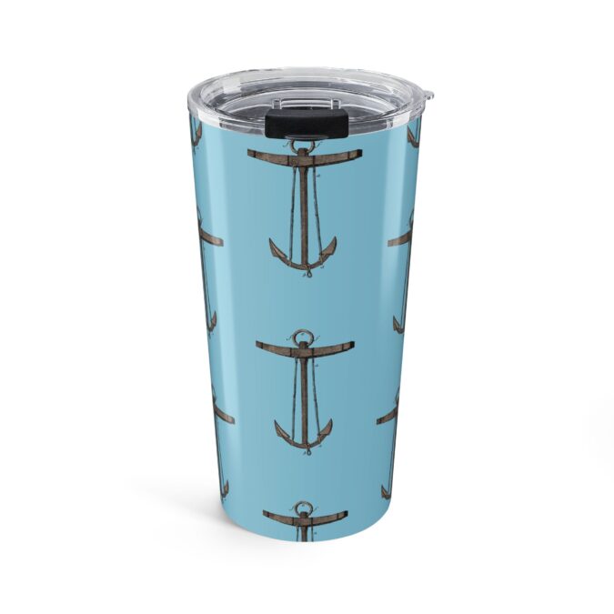 Anchor Tumbler  - Pale Blue