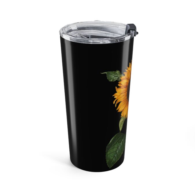 Sunflower Tumbler - Black - Image 3