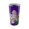Petunia and Lilac Tumbler  - Indigo