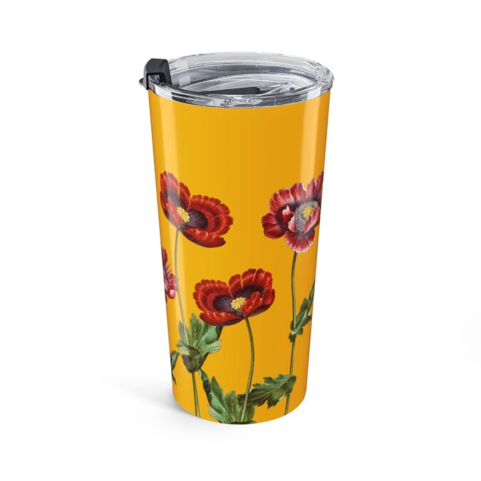 Poppy Tumbler  - Yellow - Image 4