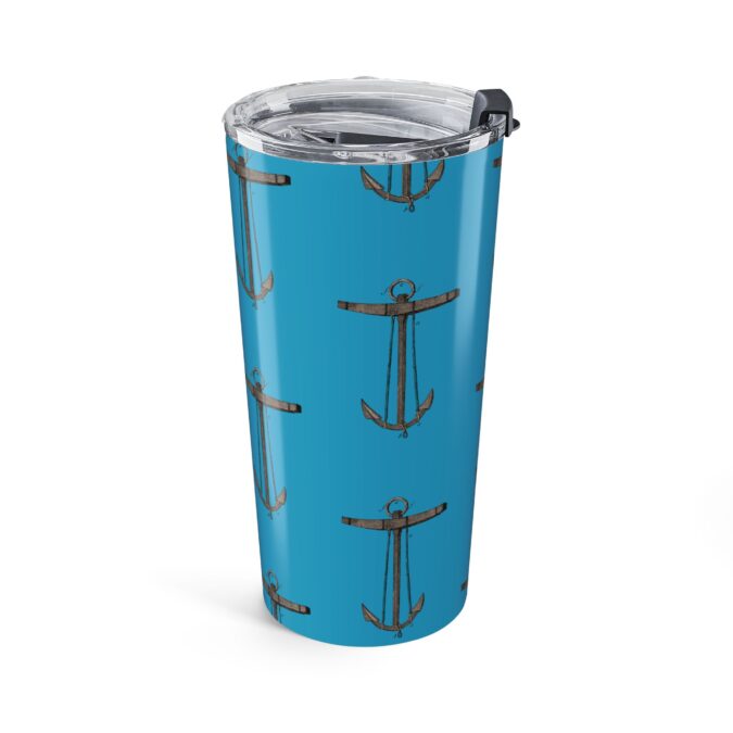 Anchor Tumbler  - Turquoise - Image 3
