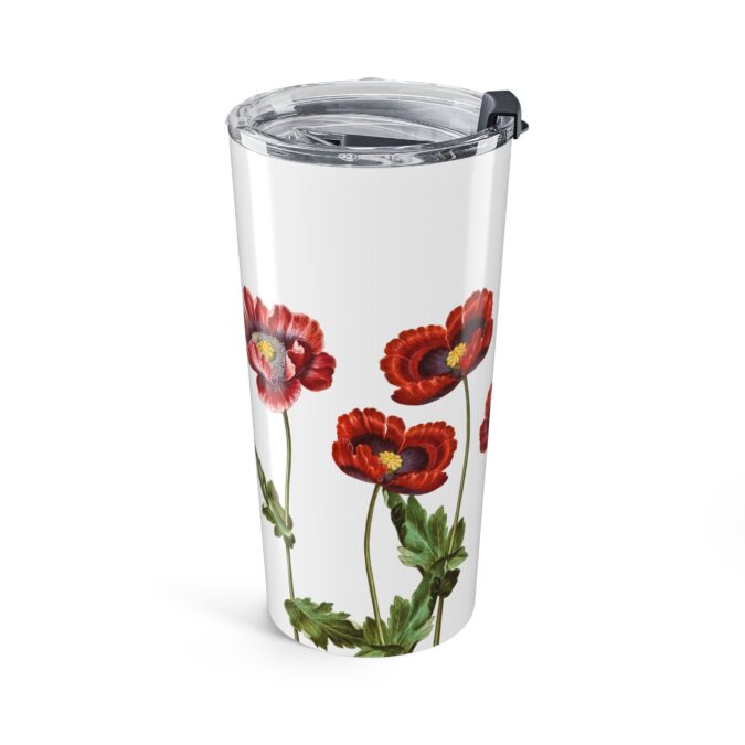 Poppy Tumbler  - White - Image 3