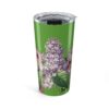 Petunia and Lilac Tumbler  - Green