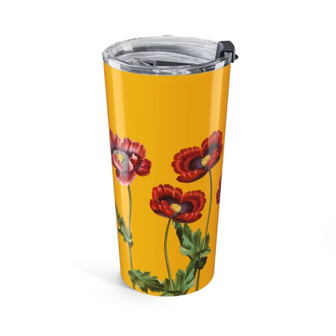 Poppy Tumbler  - Yellow - Image 3